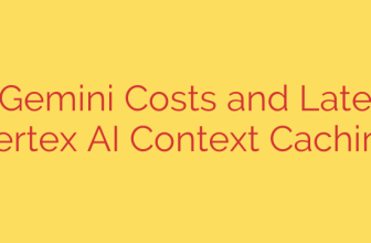 Reduce Gemini Costs and Latency with Vertex AI Context Caching