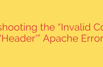 Troubleshooting the “Invalid Command ‘Header'” Apache Error