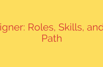 UX Designer: Roles, Skills, and Career Path