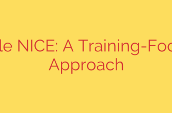 Usable NICE: A Training-Focused Approach
