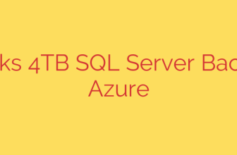 EY Leaks 4TB SQL Server Backup on Azure