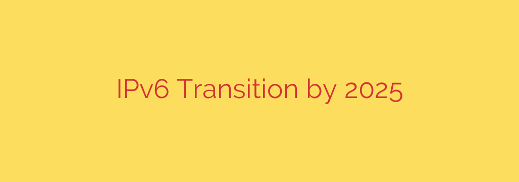 IPv6 Transition by 2025