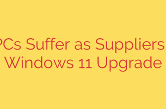 NHS PCs Suffer as Suppliers Avoid Windows 11 Upgrade