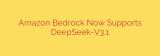 Amazon Bedrock Now Supports DeepSeek-V3.1