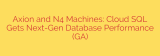Axion and N4 Machines: Cloud SQL Gets Next-Gen Database Performance (GA)
