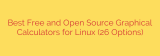 Best Free and Open Source Graphical Calculators for Linux (26 Options)
