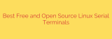 Best Free and Open Source Linux Serial Terminals