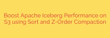 Boost Apache Iceberg Performance on S3 using Sort and Z-Order Compaction