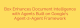 Box Enhances Document Intelligence with Agents Built on Google’s Agent-2-Agent Framework