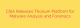 CISA Releases Thorium Platform for Malware Analysis and Forensics