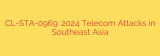 CL-STA-0969: 2024 Telecom Attacks in Southeast Asia
