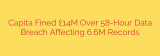 Capita Fined £14M Over 58-Hour Data Breach Affecting 6.6M Records