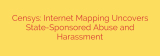 Censys: Internet Mapping Uncovers State-Sponsored Abuse and Harassment