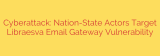 Cyberattack: Nation-State Actors Target Libraesva Email Gateway Vulnerability