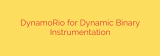 DynamoRio for Dynamic Binary Instrumentation