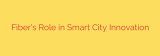 Fiber’s Role in Smart City Innovation