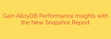 Gain AlloyDB Performance Insights with the New Snapshot Report