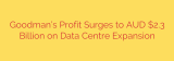 Goodman’s Profit Surges to AUD $2.3 Billion on Data Centre Expansion