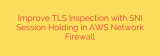 Improve TLS Inspection with SNI Session Holding in AWS Network Firewall
