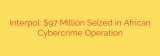 Interpol: $97 Million Seized in African Cybercrime Operation