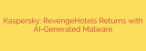 Kaspersky: RevengeHotels Returns with AI-Generated Malware