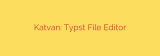 Katvan: Typst File Editor