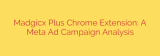 Madgicx Plus Chrome Extension: A Meta Ad Campaign Analysis