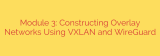 Module 3: Constructing Overlay Networks Using VXLAN and WireGuard