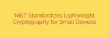 NIST Standardizes Lightweight Cryptography for Small Devices