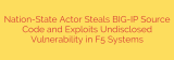 Nation-State Actor Steals BIG-IP Source Code and Exploits Undisclosed Vulnerability in F5 Systems