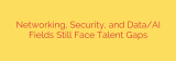 Networking, Security, and Data/AI Fields Still Face Talent Gaps