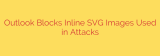Outlook Blocks Inline SVG Images Used in Attacks
