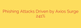 Phishing Attacks Driven by Axios Surge 241%