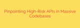 Pinpointing High-Risk APIs in Massive Codebases