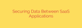 Securing Data Between SaaS Applications