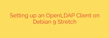 Setting up an OpenLDAP Client on Debian 9 Stretch