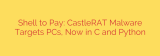 Shell to Pay: CastleRAT Malware Targets PCs, Now in C and Python