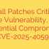 SonicWall Warns of Critical RCE Flaw in SMA 100 Devices, Urges Patching