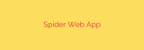 Spider Web App