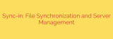 Sync-in: File Synchronization and Server Management
