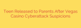 Teen Released to Parents After Vegas Casino Cyberattack Suspicions