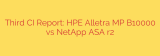 Third CI Report: HPE Alletra MP B10000 vs NetApp ASA r2