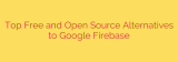 Top Free and Open Source Alternatives to Google Firebase