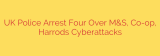 UK Police Arrest Four Over M&S, Co-op, Harrods Cyberattacks