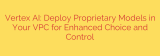 Vertex AI: Deploy Proprietary Models in Your VPC for Enhanced Choice and Control