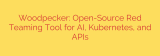 Woodpecker: Open-Source Red Teaming Tool for AI, Kubernetes, and APIs